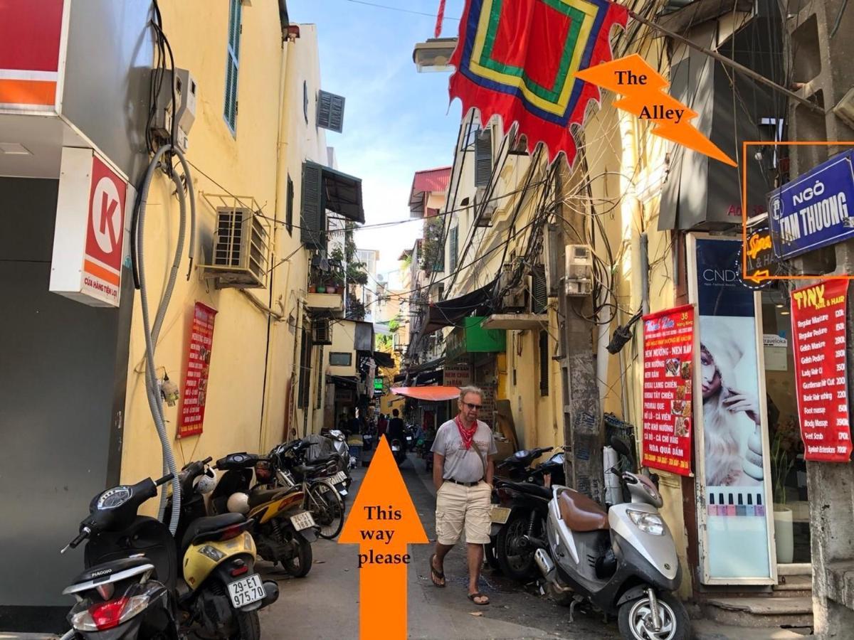 Centre Alley House & Travel Hanoi Esterno foto